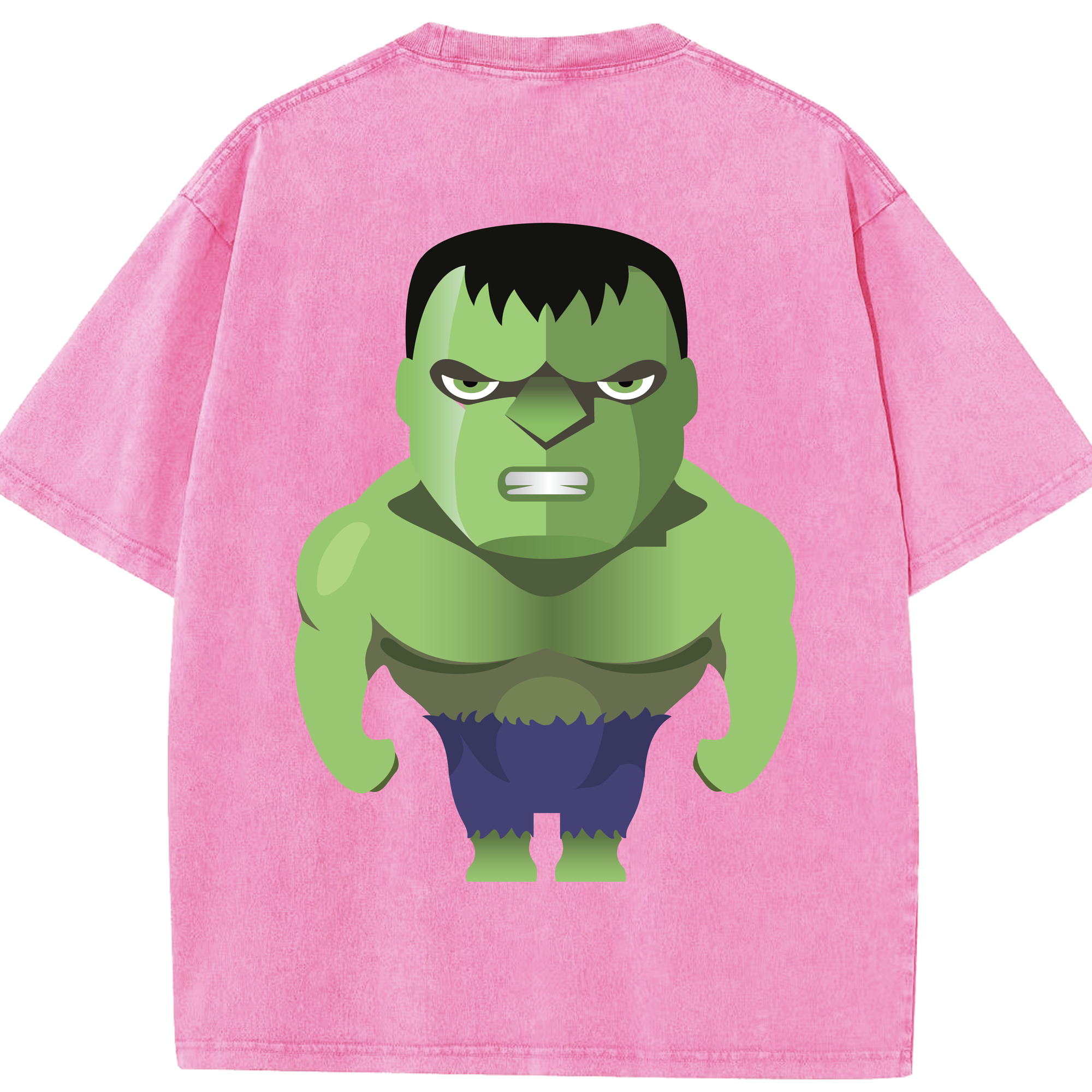 （画像用） アベンジャーズ The Avengers 綿100% ヴィンテージ風 半袖Tシャツ（背面プリント）